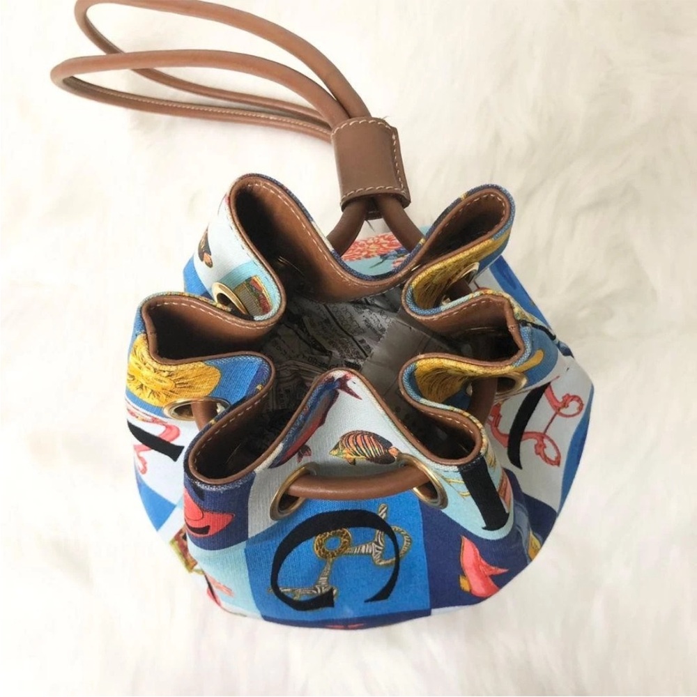 Gucci Blue Patterned Women's Backpack - image 5